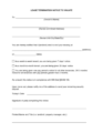 Minnesota 7 30 90 Day Lease Termination Notice Form Template_1 on iPropertyManagement.com