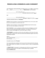 Pennsylvania Commercial Lease Agreement Template_1 on iPropertyManagement.com