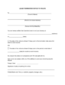 Tennessee 10 30 Day Lease Termination Notice Form Template_1 on iPropertyManagement.com
