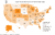 National Map: Valuation ($K) per Housing Unit by State in 2022