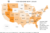 National map: Average Rent Increase per Year according to the U.S. Department of Housing and Urban Develpment and the National Low Income Housing Coalition