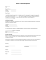 Letter to Tenant Stating Property is under New Management Professional_1 on iPropertyManagement.com