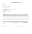 Rental application denied fillin word screenshot on iPropertyManagement.com