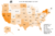 National Map: Share of Households that Rent, by state, Homeowner vs Renter Statistics