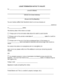 iowa eviction notice forms notice to vacate 2022 official