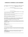 Connecticut Commercial Lease Agreement Template_1 on iPropertyManagement.com
