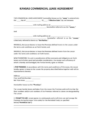 Kansas Commercial Lease Agreement Template_1 on iPropertyManagement.com