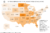 National Map: Difference Between State Rental Vacancy Rates and National Average, data source: U.S. Census Bureau, quarterly report 2022 (extrapolated)