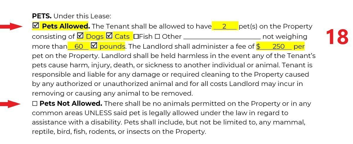 tenancy assignment agreement sample