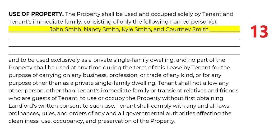 tenancy assignment agreement sample