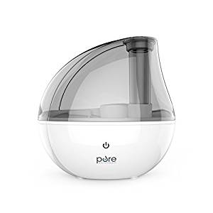 Pure Enrichment’s Mistaire Silver Ultrasonic Cool Mist Humidifier Pure Enrichment’s Mistaire Silver Ultrasonic Cool Mist Humidifier