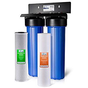 iSpring WGB22B 2-Stage 20-Inch Big Blue Whole House Water Filter iSpring WGB22B 2-Stage 20-Inch Big Blue Whole House Water Filter