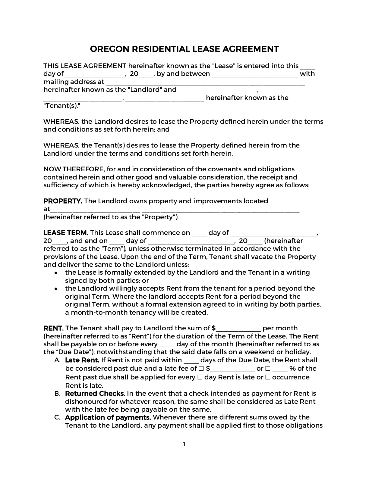 oregon-lease-agreement-free-2021-official-pdf-word