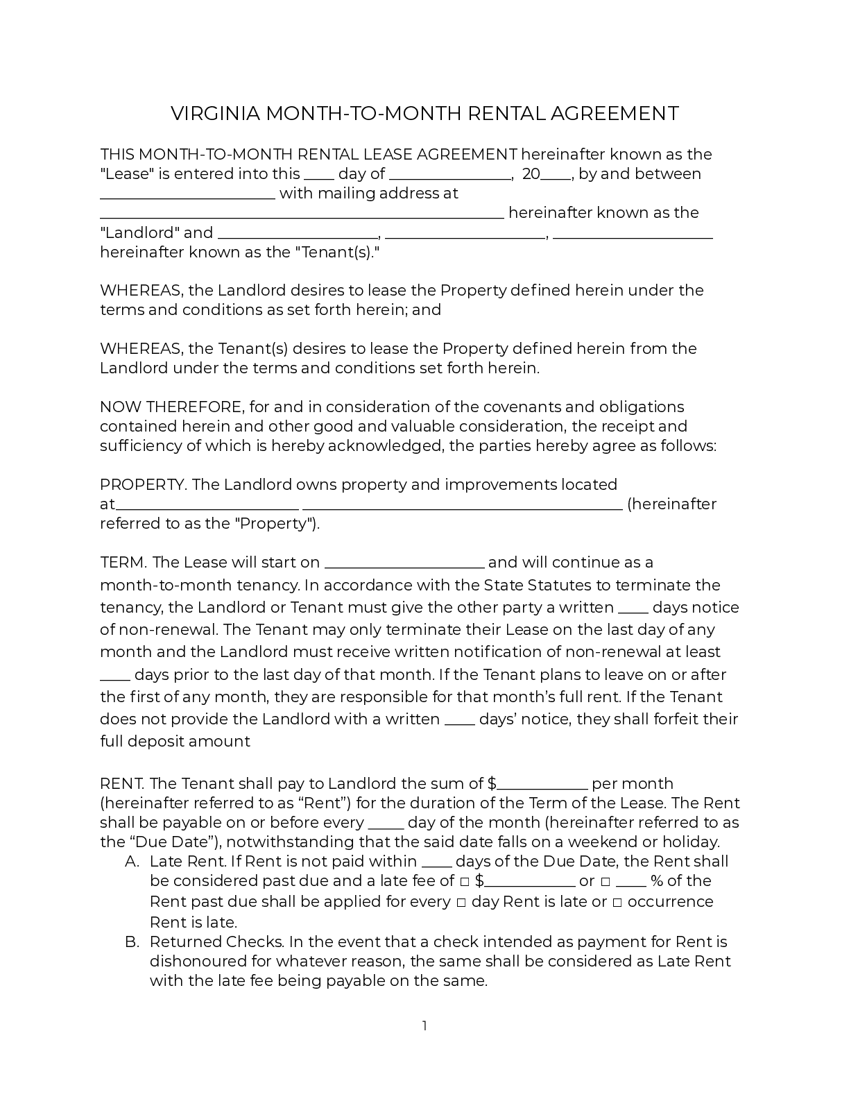 virginia-lease-agreement-free-2021-official-pdf-word